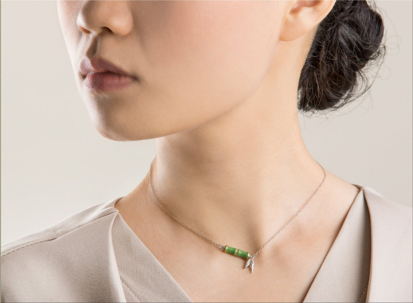 Evengreen Bamboo Necklace