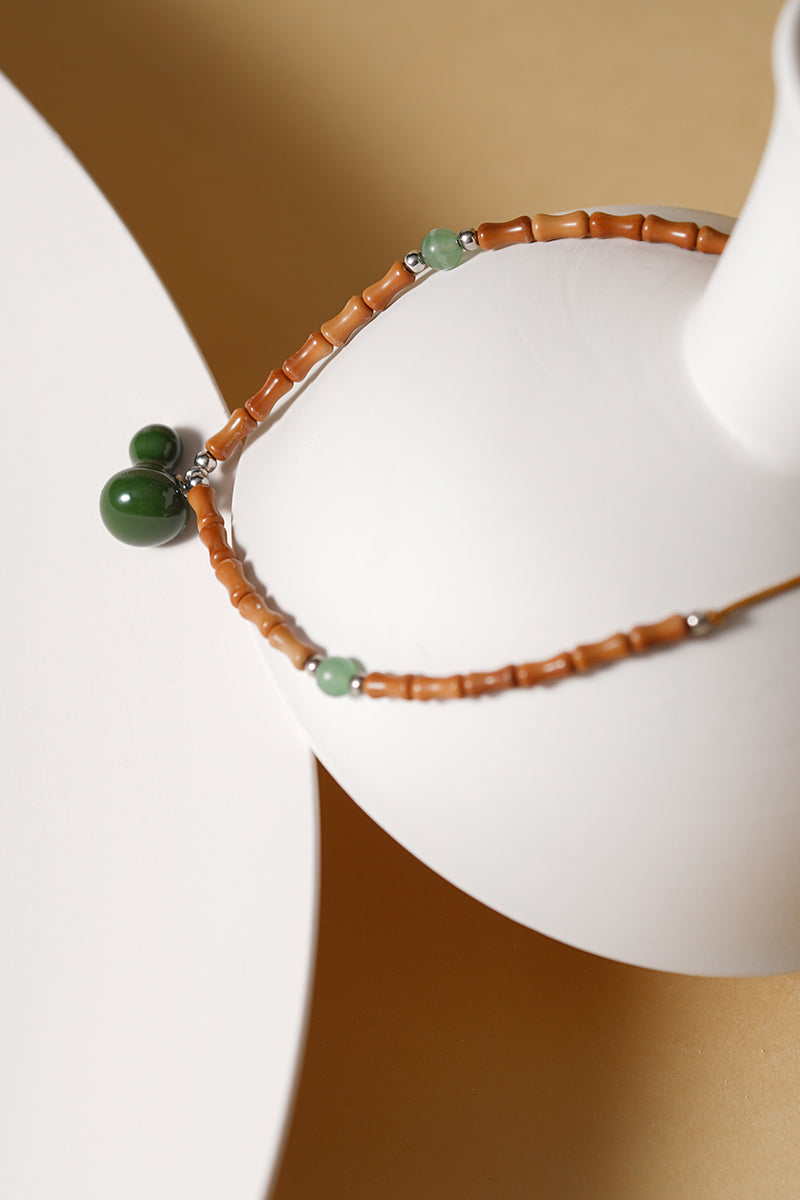 Green Gourd Bracelet