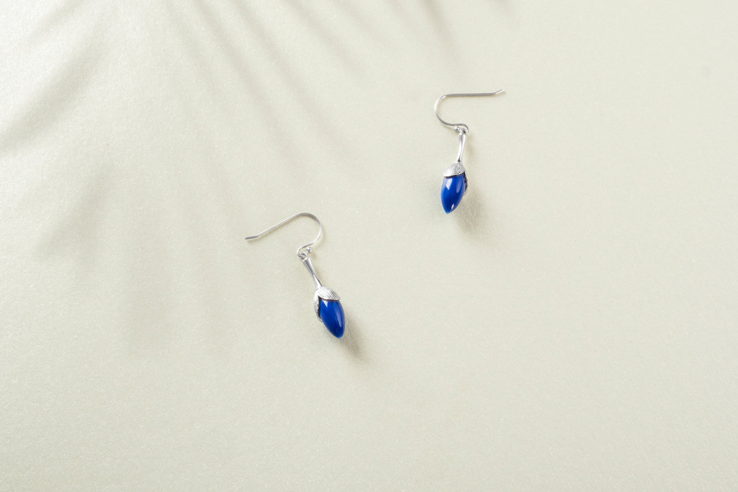 Orchid Silver Earrings
