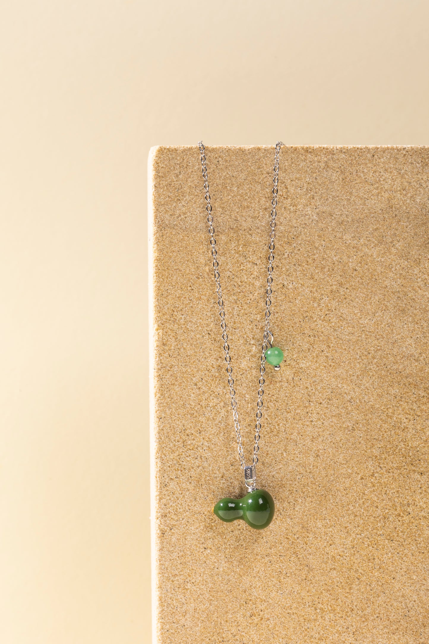 Green Gourd Necklace