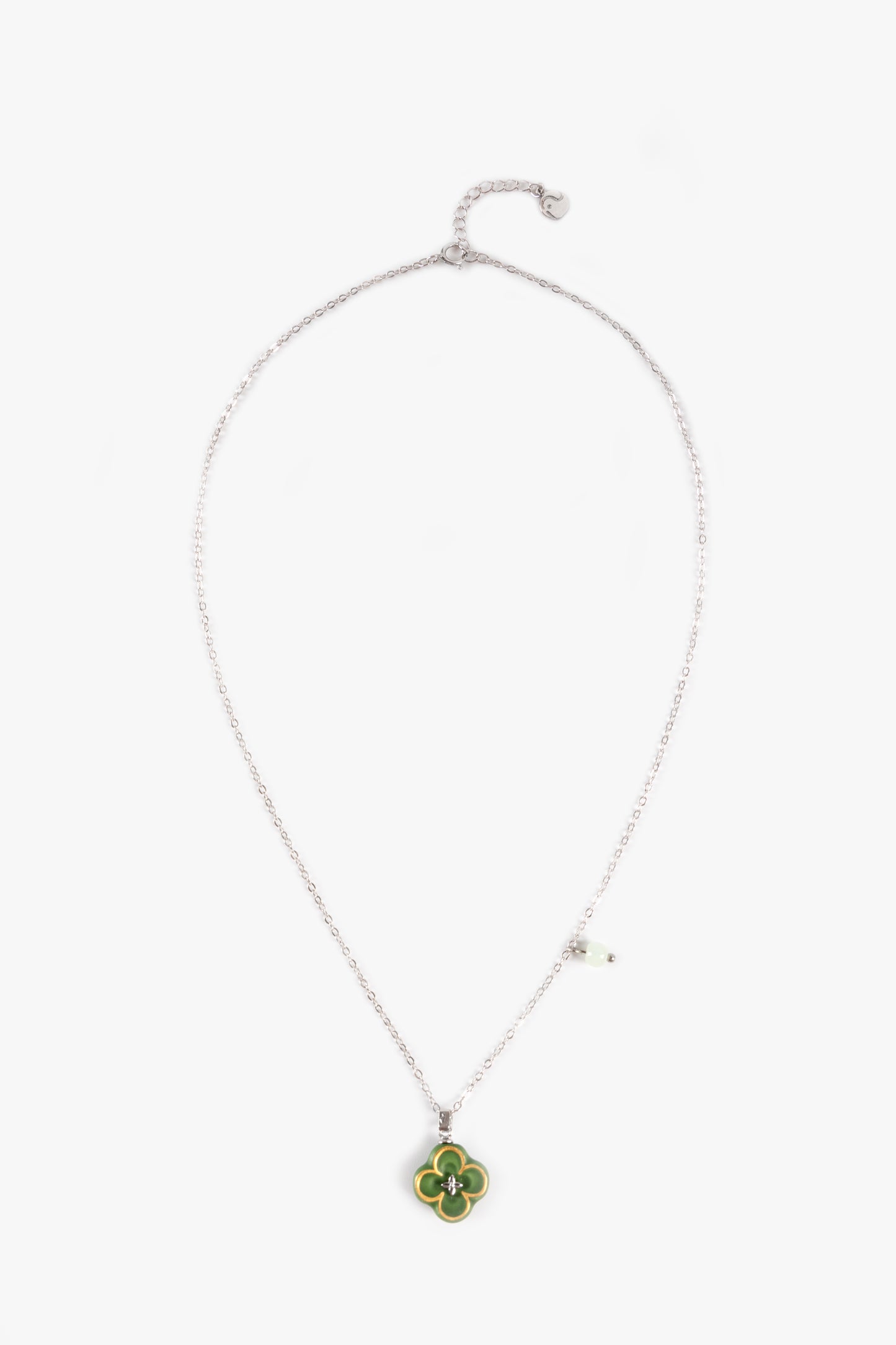 Lucky Star Four Leaf Clover Necklace