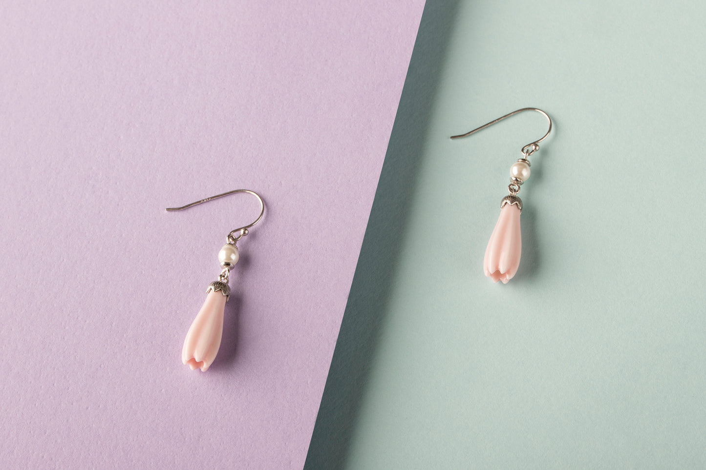Magnolia Pearl Short Earring