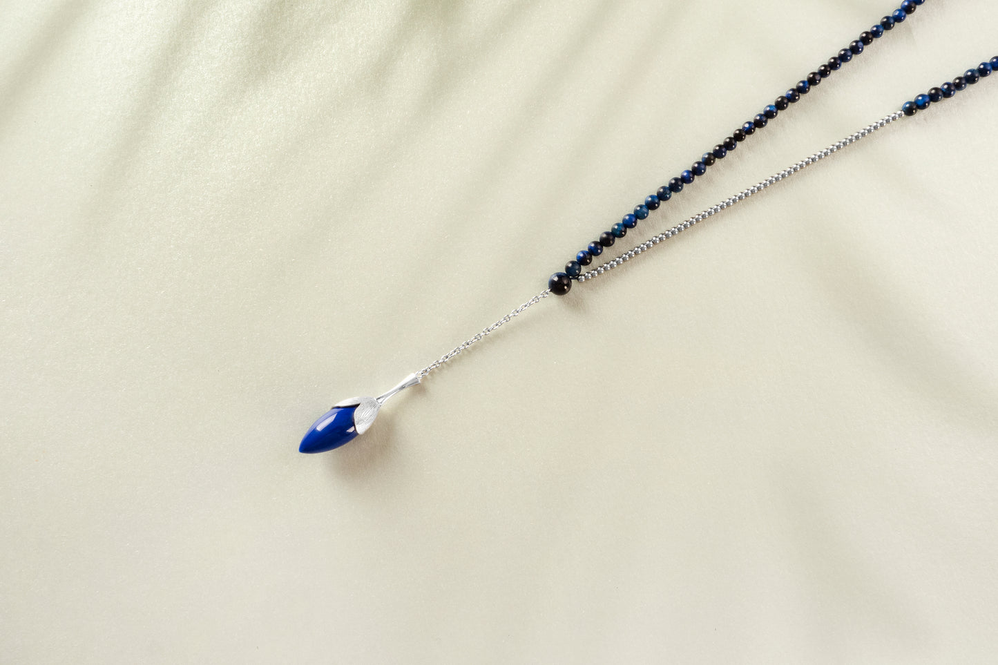 Orchid Long Necklace