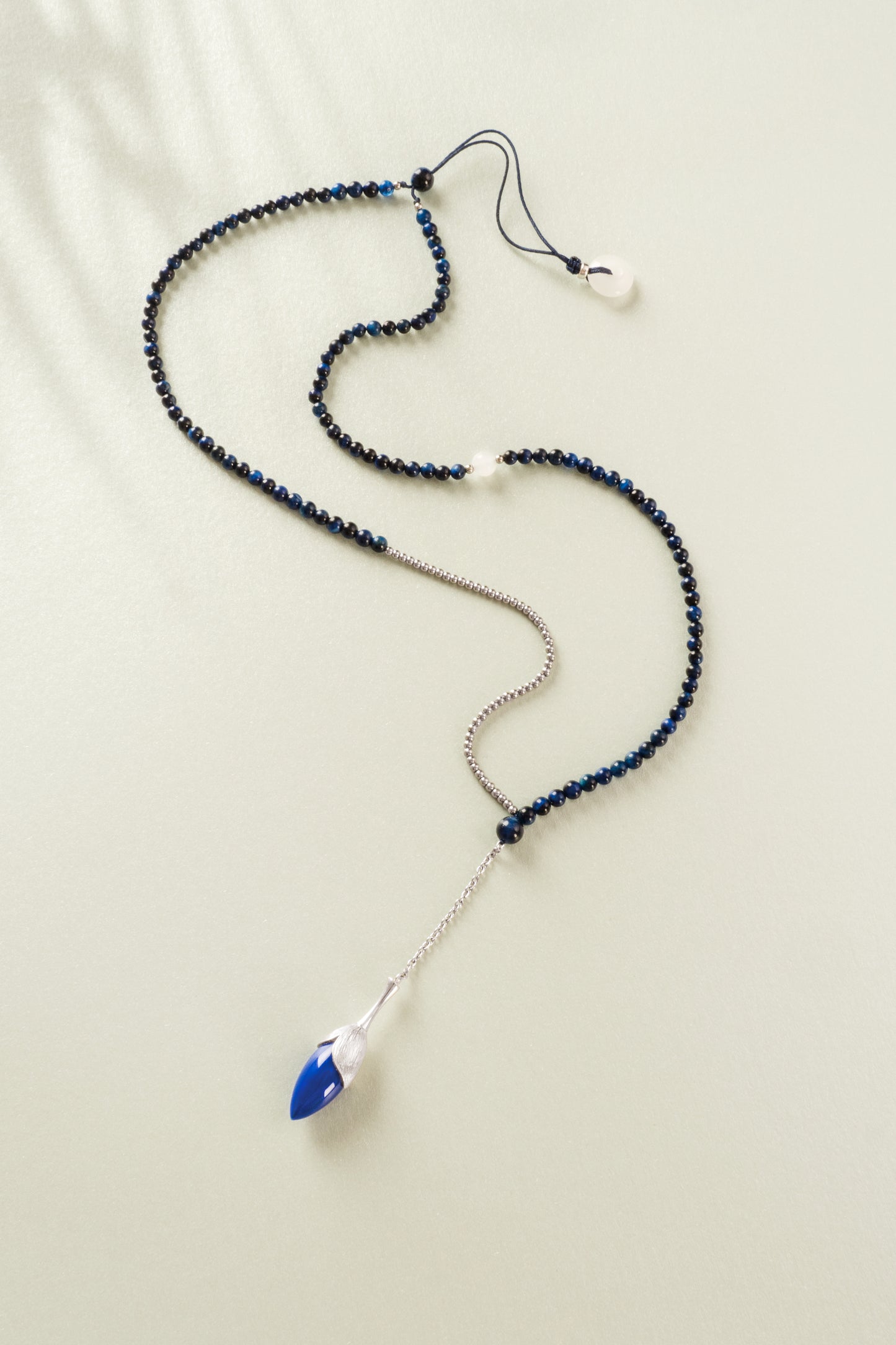 Orchid Long Necklace