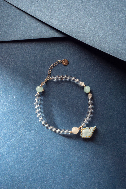 Fanhua Creation Colorful Clouds Chasing the Moon Bracelet