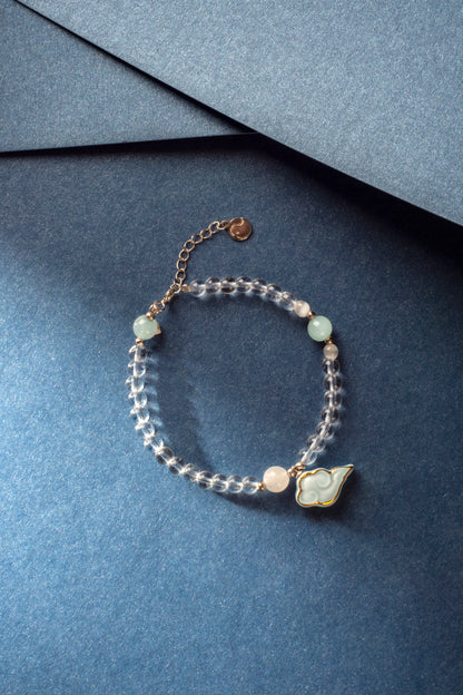 Fanhua Creation Colorful Clouds Chasing the Moon Bracelet