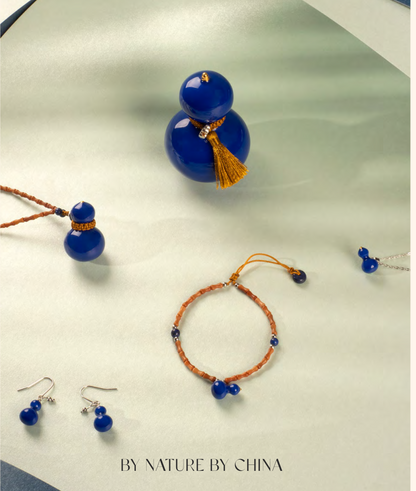 Blue Gourd Bracelet