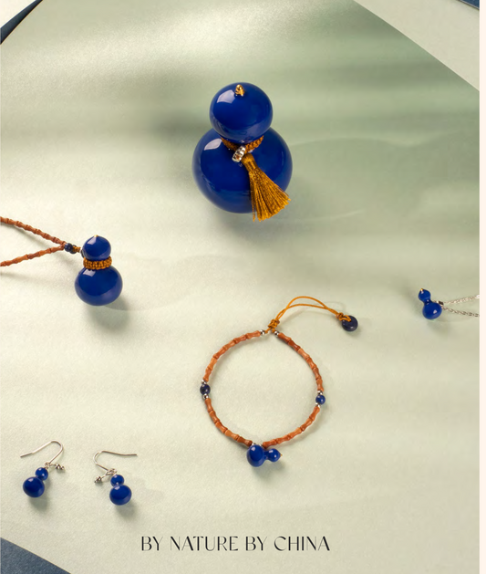 Blue Gourd Bracelet