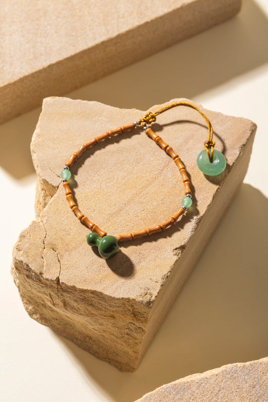 Green Gourd Bracelet
