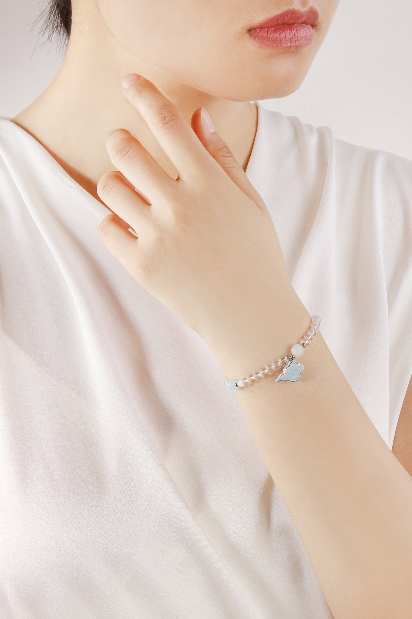 Fanhua Creation Colorful Clouds Chasing the Moon Bracelet