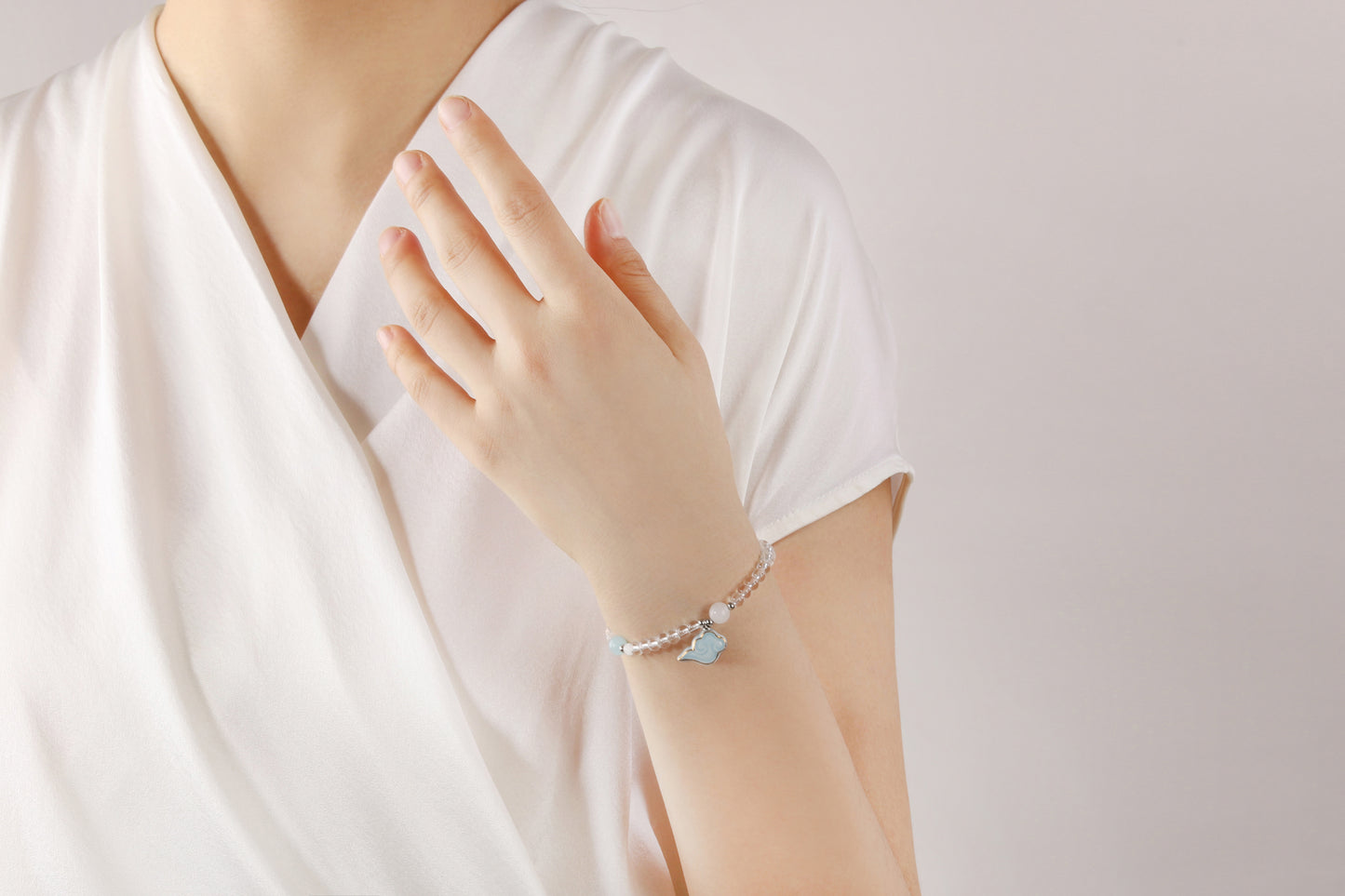 Fanhua Creation Colorful Clouds Chasing the Moon Bracelet