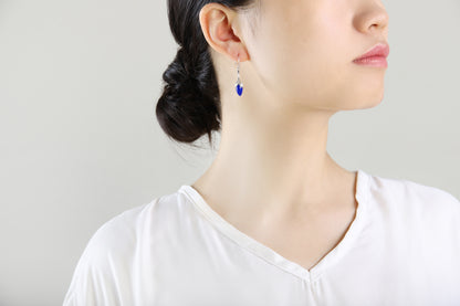 Orchid Silver Earrings