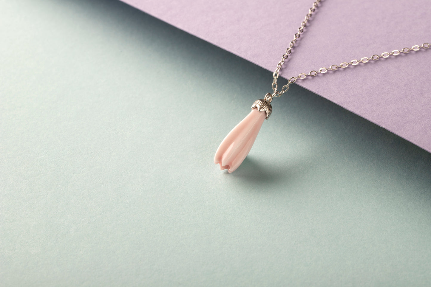 Magnolia Pearl Silver and Sweater Chain Pendant