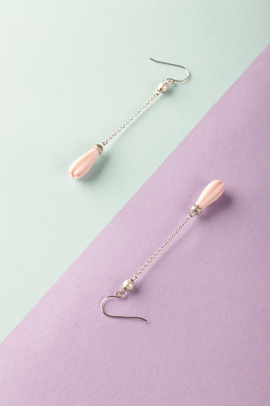 Magnolia Pearl Short Earring