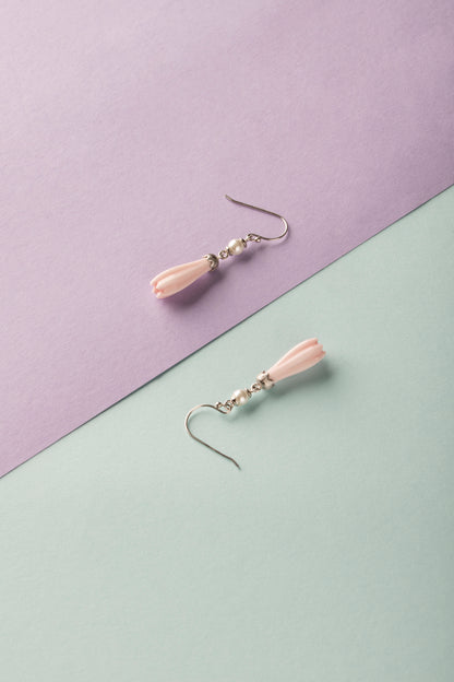 Magnolia Pearl Short Earring